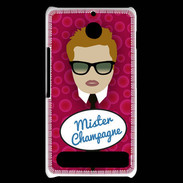 Coque Sony Xperia E1 Mister Champagne Roux