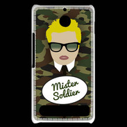 Coque Sony Xperia E1 Mister Soldier Blond
