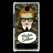 Coque Sony Xperia E1 Mister Soldier Roux