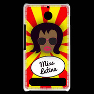 Coque Sony Xperia E1 Miss Latina Black