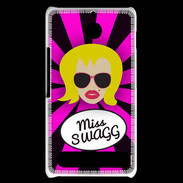 Coque Sony Xperia E1 Miss Swag Blonde