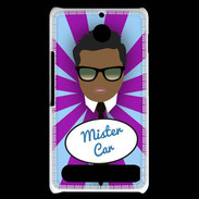 Coque Sony Xperia E1 Mister Car Black