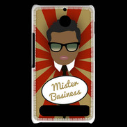 Coque Sony Xperia E1 Mister Business Black