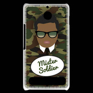 Coque Sony Xperia E1 Mister Soldier Black