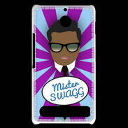 Coque Sony Xperia E1 Mister Swag Black