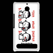 Coque Sony Xperia E1 Adishatz TPE