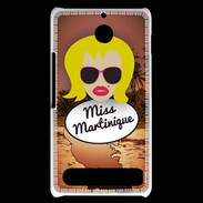 Coque Sony Xperia E1 Miss Martinique Blonde