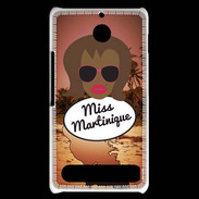 Coque Sony Xperia E1 Miss Martinique Black