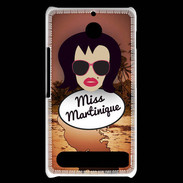 Coque Sony Xperia E1 Miss Martinique Brune