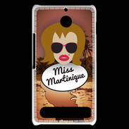 Coque Sony Xperia E1 Miss Martinique Rousse