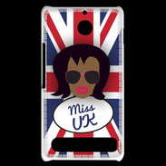 Coque Sony Xperia E1 Miss UK Black