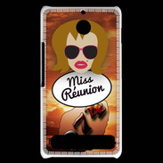 Coque Sony Xperia E1 Miss Réunion Rousse
