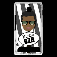 Coque Sony Xperia E1 Mister Bretagne Black