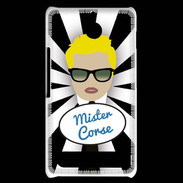 Coque Sony Xperia E1 Mister Corse Blond