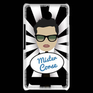 Coque Sony Xperia E1 Mister Corse Brun