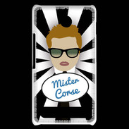 Coque Sony Xperia E1 Mister Corse Roux