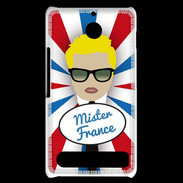 Coque Sony Xperia E1 Mister France Blond