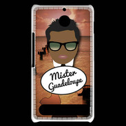 Coque Sony Xperia E1 Mister Guadeloupe Black