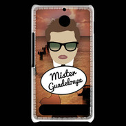 Coque Sony Xperia E1 Mister Guadeloupe Chatain