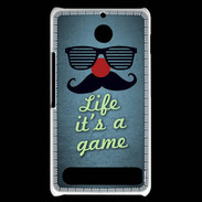 Coque Sony Xperia E1 Life It's a game ZG