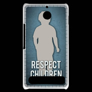 Coque Sony Xperia E1 Respect Children ZG