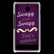 Coque Sony Xperia E1 Swag or Not ZG