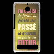 Coque Sony Xperia E1 Passé et futur ZG