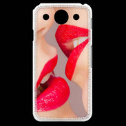 Coque LG G Pro Bouche sexy Lesbienne et rouge à lèvres gloss