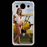 Coque LG G Pro Avion sexy