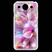 Coque LG G Pro Design Orchidée violette