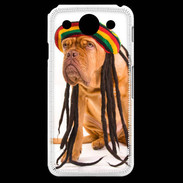 Coque LG G Pro Chien Rasta