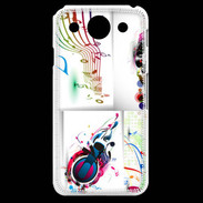 Coque LG G Pro Abstract musique