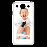 Coque LG G Pro Bébé accro au mobile