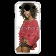 Coque LG G Pro Femme africaine glamour et sexy 5