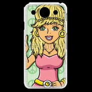Coque LG G Pro Hippie en dessin