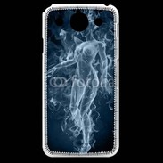 Coque LG G Pro Femme en fumée de cigarette