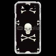 Coque LG G Pro Fond tête de mort 3