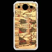 Coque LG G Pro Peinture Papyrus Egypte