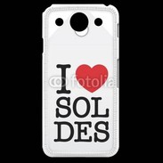 Coque LG G Pro J'aime les soldes