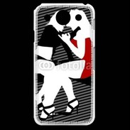 Coque LG G Pro Illustration bisou lesbienne