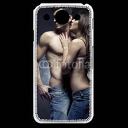 Coque LG G Pro Couple câlin sexy 3