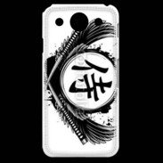 Coque LG G Pro Tatouage Samouraï