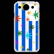 Coque LG G Pro Drapeau Uruguay cannabis