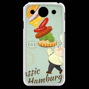 Coque LG G Pro Hamburger vintage