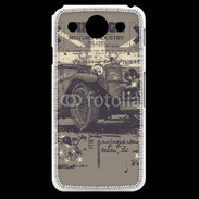 Coque LG G Pro Vintage Wheels
