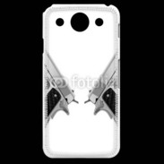 Coque LG G Pro Double flingue