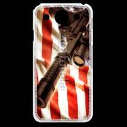 Coque LG G Pro Gun controle