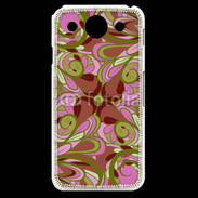 Coque LG G Pro Ensemble floral Vert et rose