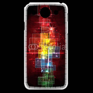 Coque LG G Pro Fond abstrait coloré