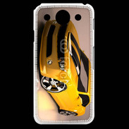 Coque LG G Pro Belle voiture jaune et noire